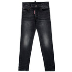 Dsquared2 Kids Jeans Skinny Nero per Bambini