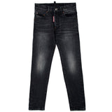 Dsquared2 Kids Jeans Skinny Nero per Bambini
