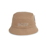 Boss Kids Cappello Bucket Reversibile per Neonati