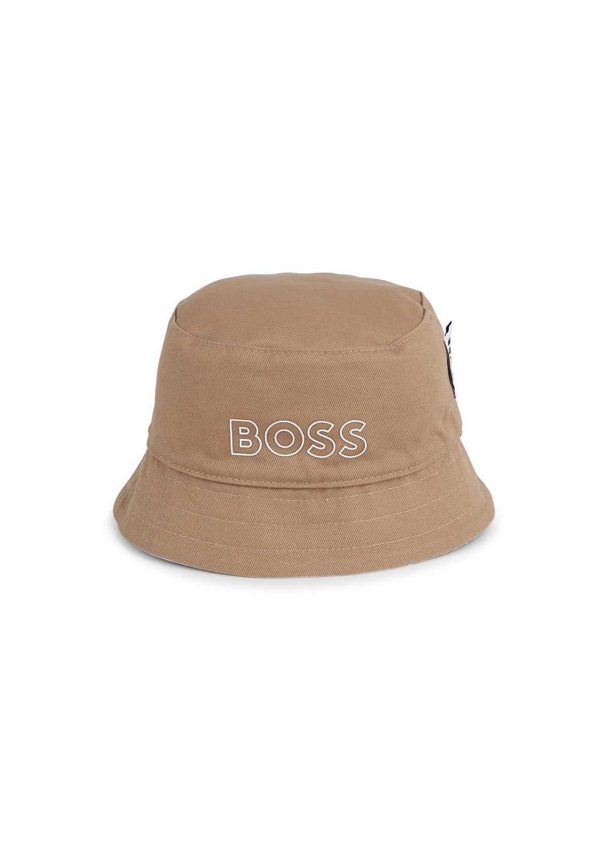 Boss Kids Cappello Bucket Reversibile per Neonati