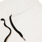 N°21 Kids Pantalone Bianco in Parachute Canvas Double Waist per Bambini