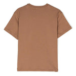 Acquista la T-shirt Girocollo con Taschino Beige per Bambini MSGM Kids