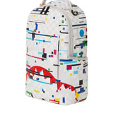 Sprayground Sharks in Paris Glitch Rider Backpack