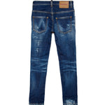 Dsquared2 Kids Jeans Scuro Sfumato per Bambini