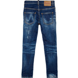Dsquared2 Kids Jeans Scuro Sfumato per Bambini