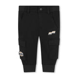 Boss Kids Jogging Pants with Pockets Black