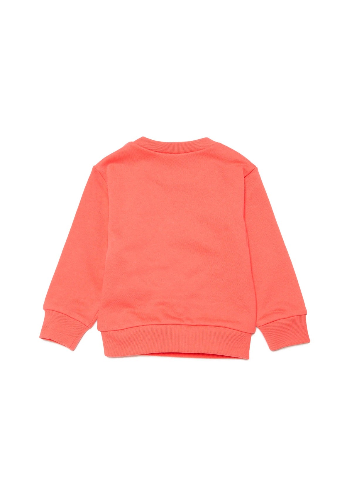 Dsquared2 Kids Felpa Girocollo Pesca con Logo DSQ2 est.1995 per Neonate