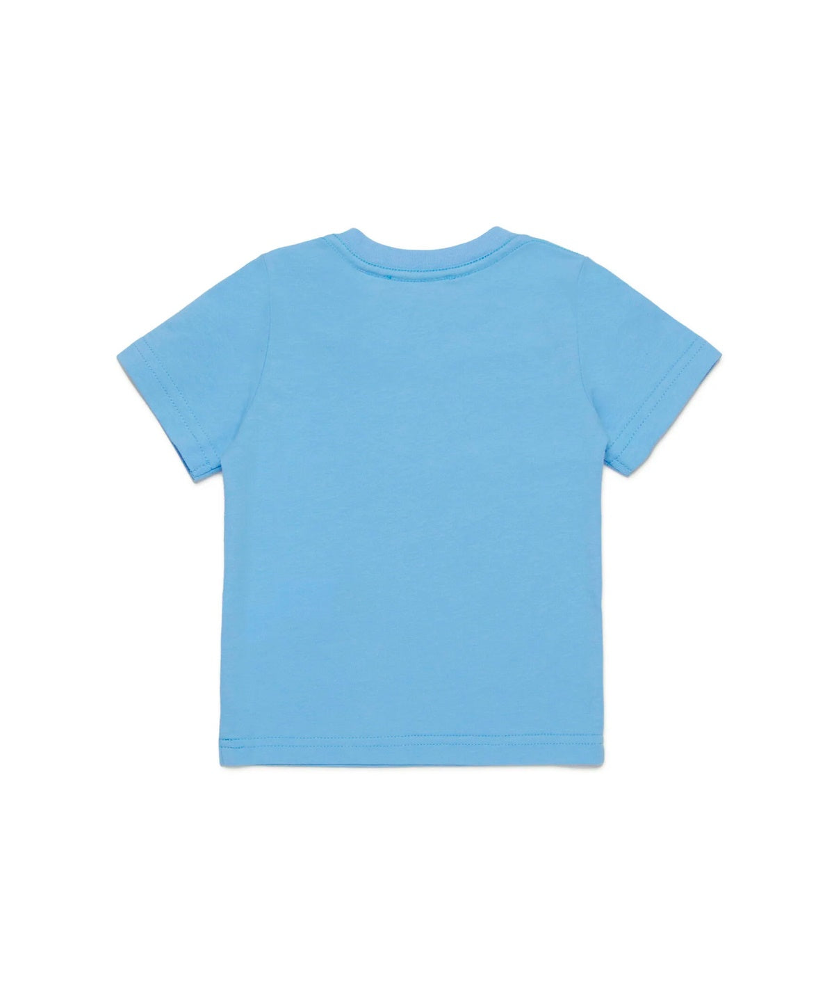 Dsquared2 Kids T-Shirt Celeste con Logo Surf per Neonati