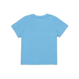 Dsquared2 Kids T-Shirt Celeste con Logo Surf per Neonati
