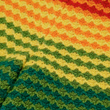N°21 Kids Short Crochet Rainbow per Bambine