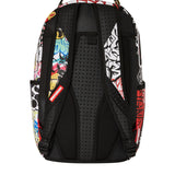 Sprayground Tri-Split Graffiti Backpack