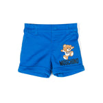 Moschino Kids Short Bluette Teddy Bear per Neonati