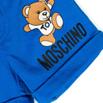 Moschino Kids Short Bluette Teddy Bear per Neonati